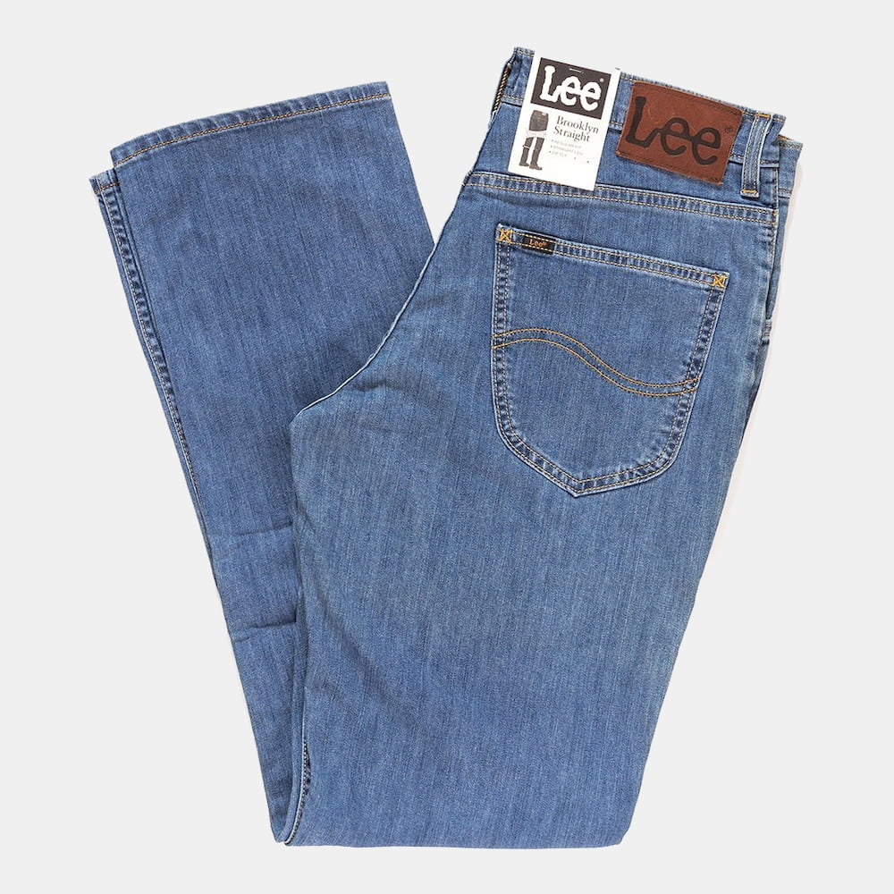 Lee Calças Trousers El452bh44 Denim Denim Shot6