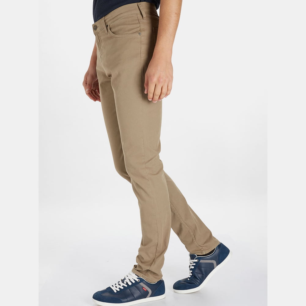 Lee Calças Trousers El701fm3 Beige Beige Shot3