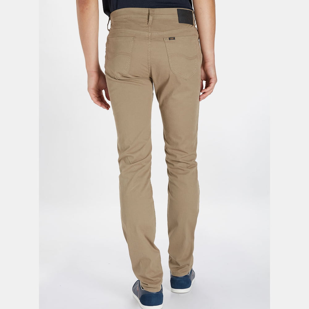 Lee Calças Trousers El701fm3 Beige Beige Shot5