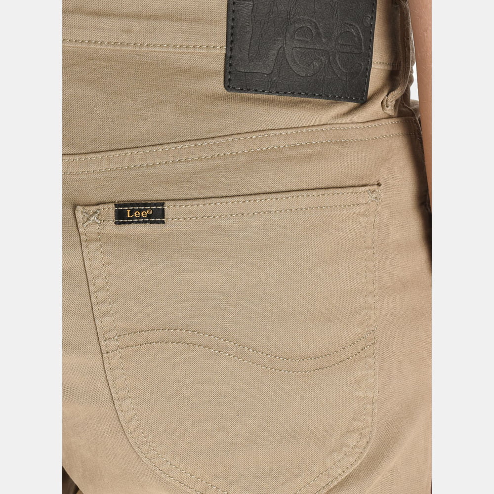 Lee Calças Trousers El701fm3 Beige Beige Shot7