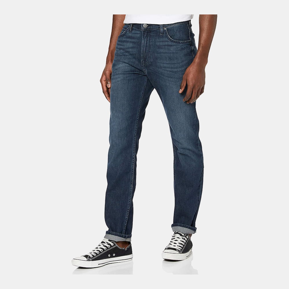 Lee Calças Trousers El701zlvf Denim Denim Shot2