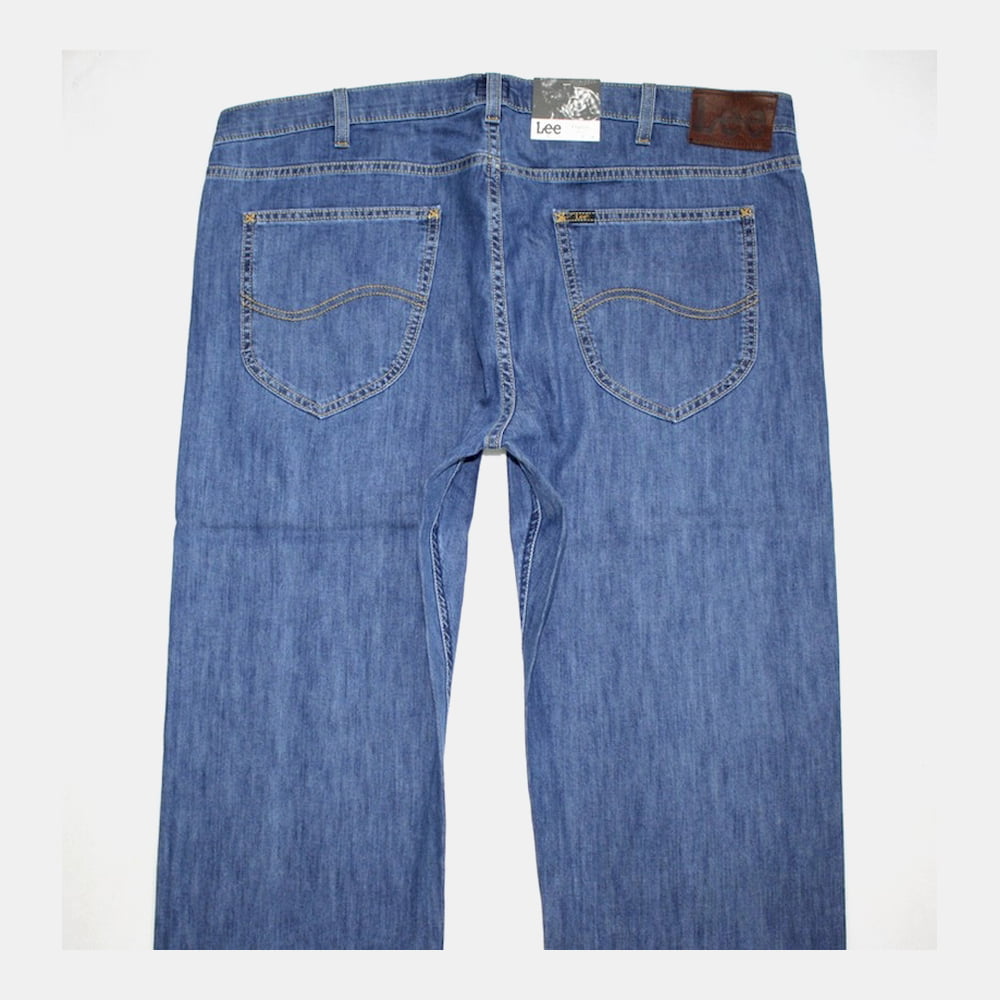 Lee Calças Trousers El707bh44 Denim Denim Shot2