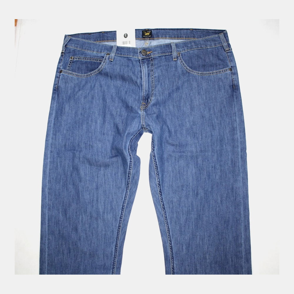 Lee Calças Trousers El707bh44 Denim Denim Shot4