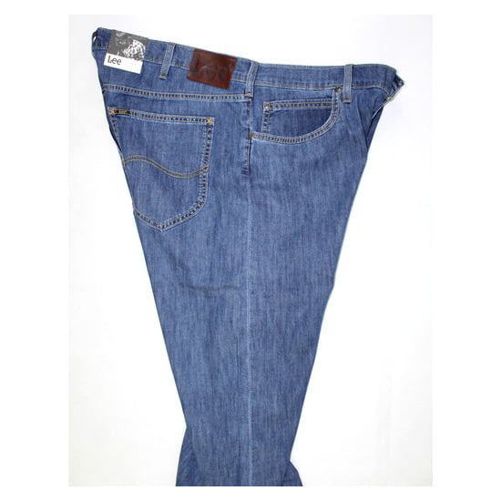 Lee Calças Trousers El707bh44 Denim Denim Shot7