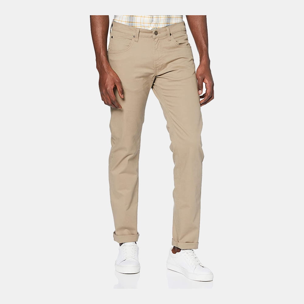 Lee Calças Trousers El707pp Beige Beige Shot2