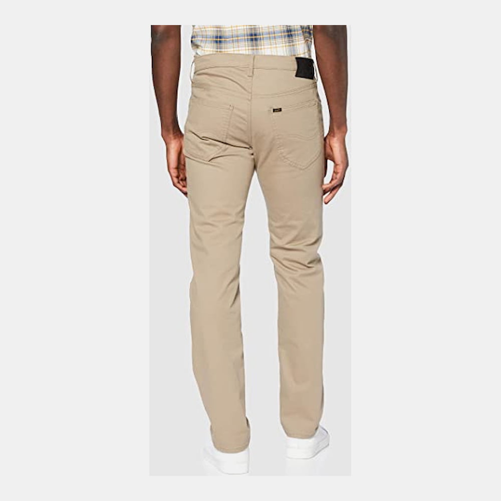 Lee Calças Trousers El707pp Beige Beige Shot4