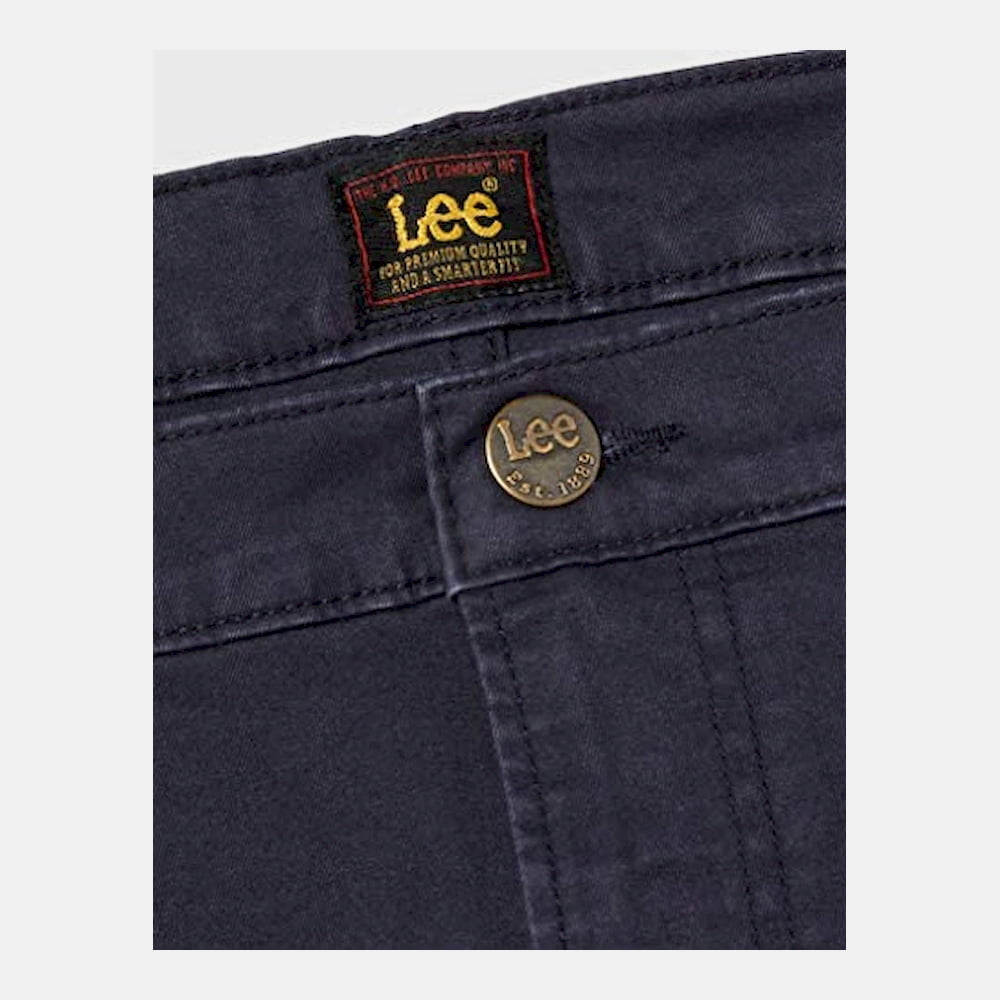 Lee Calças Trousers El707pp Navy Navy Shot4
