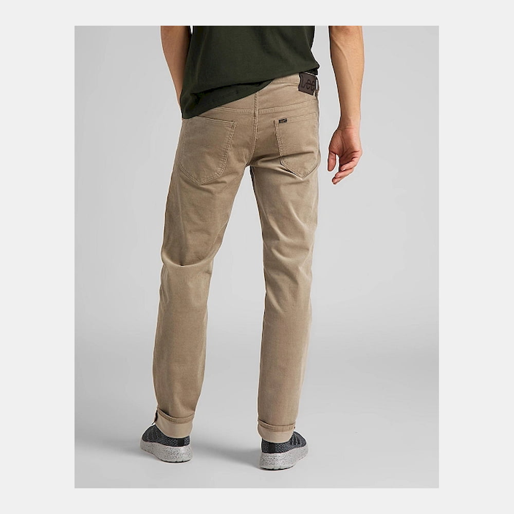 Lee Calças Trousers El707rlxx Beige Beige Shot2