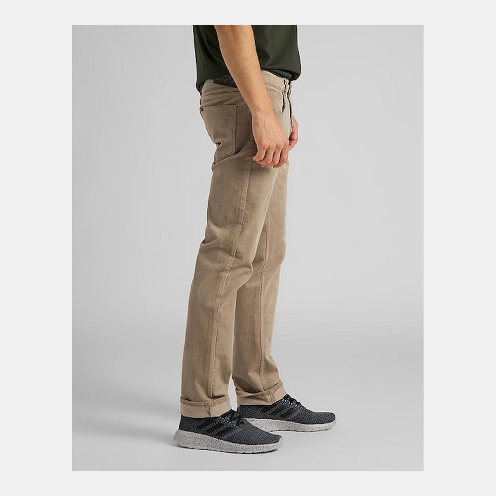 Lee Calças Trousers El707rlxx Beige Beige Shot4