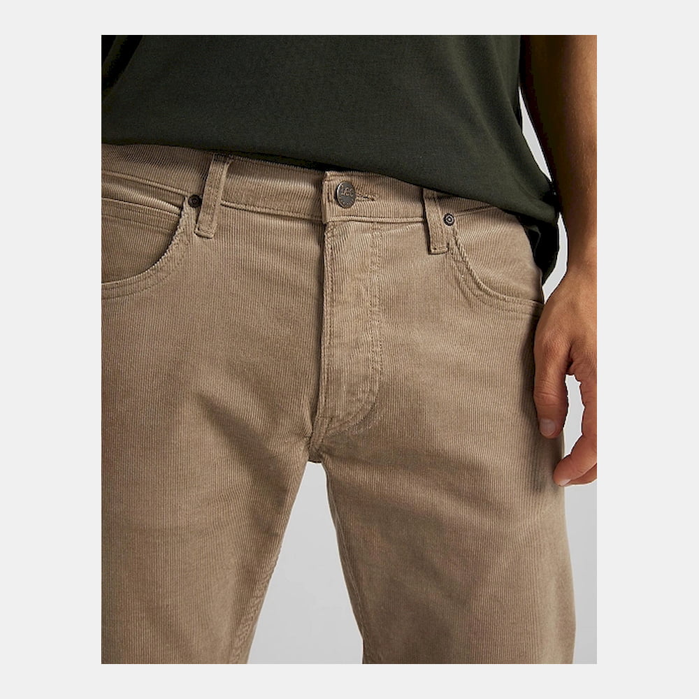 Lee Calças Trousers El707rlxx Beige Beige Shot5