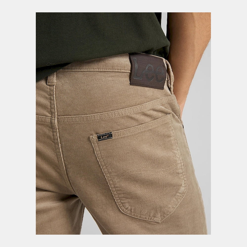 Lee Calças Trousers El707rlxx Beige Beige Shot6