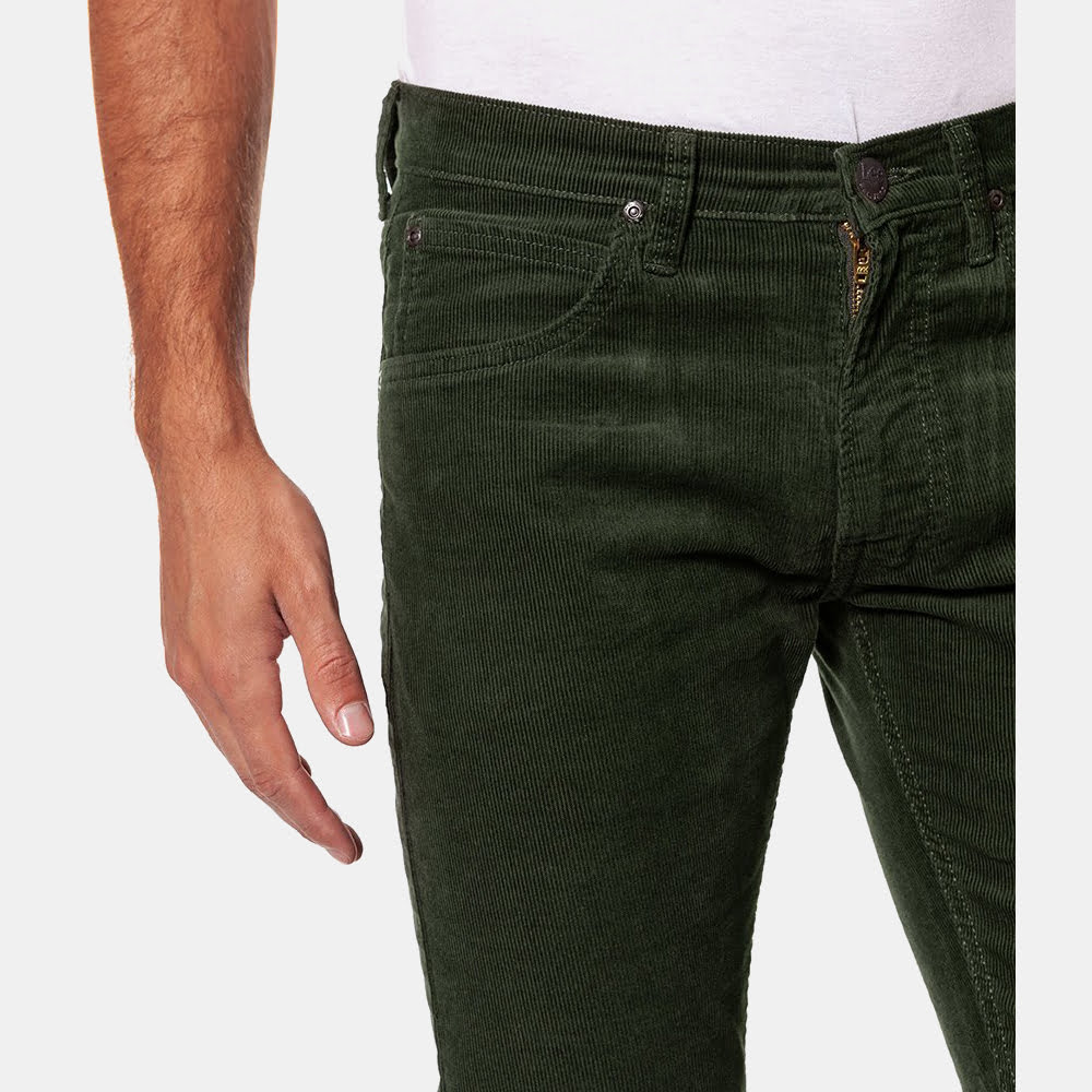Lee Calças Trousers El707wj15 Green Verde Shot13