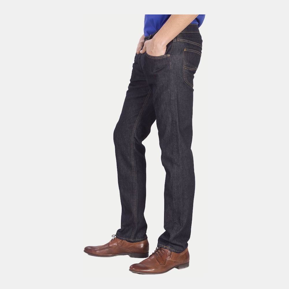 Lee Calças Trousers El707zl36 Dk.denim Denim Escuro Shot10