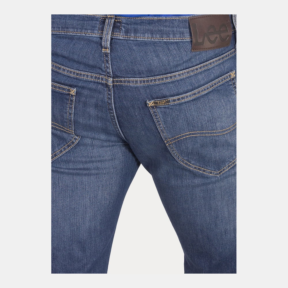 Lee Calças Trousers El707zluy Med.blue Azul Shot10