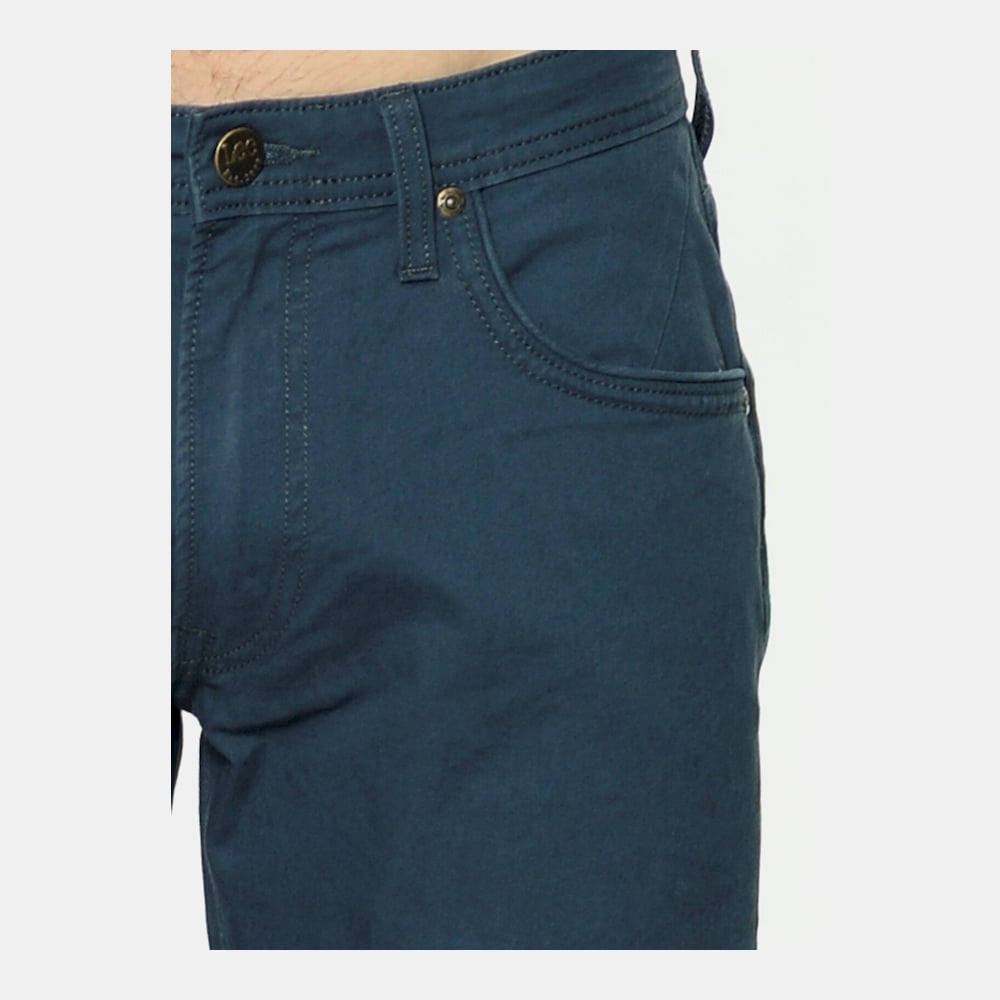 Lee Calças Trousers El70dgk34 Blue Azul Shot8