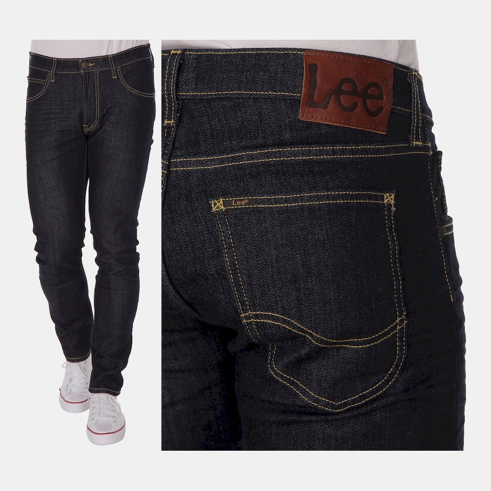 Lee Calças Trousers El719dxte Denim Denim Shot4