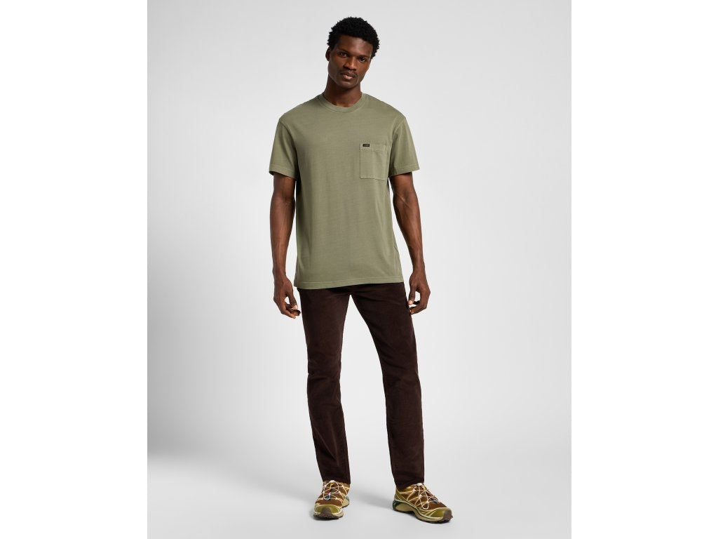 Lee Calcas Trousers E Rider 112355 Brown Castanho_shot4