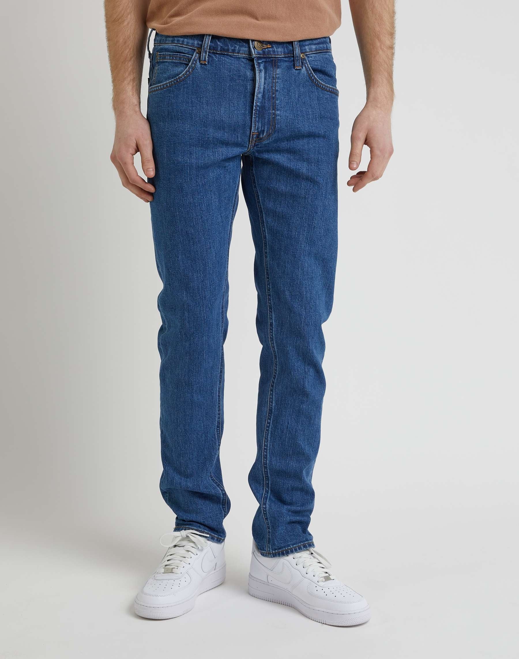 Lee Calcas Trousers El707knd14 Med. Wash Medium Wash_shot1