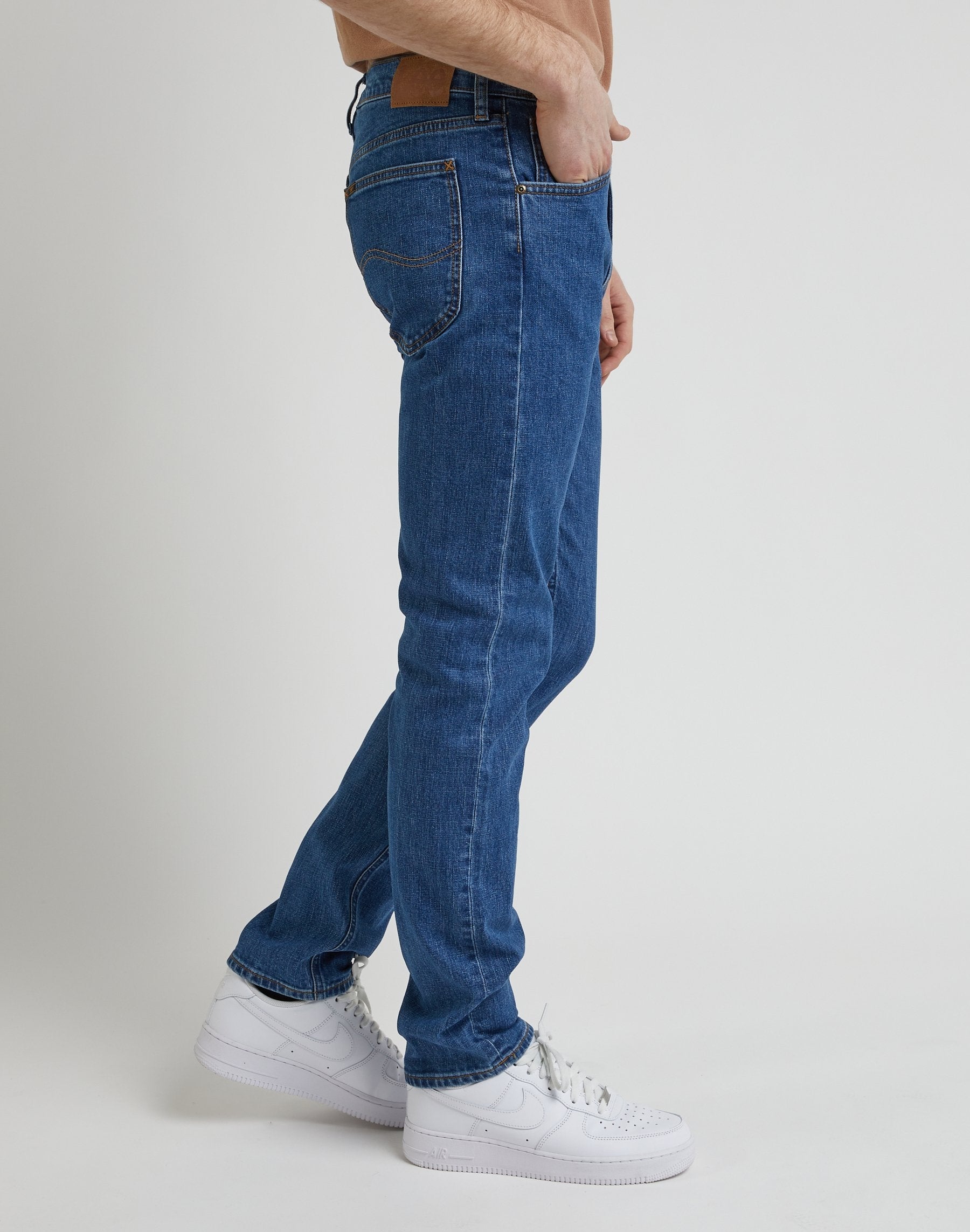 Lee Calcas Trousers El707knd14 Med. Wash Medium Wash_shot4