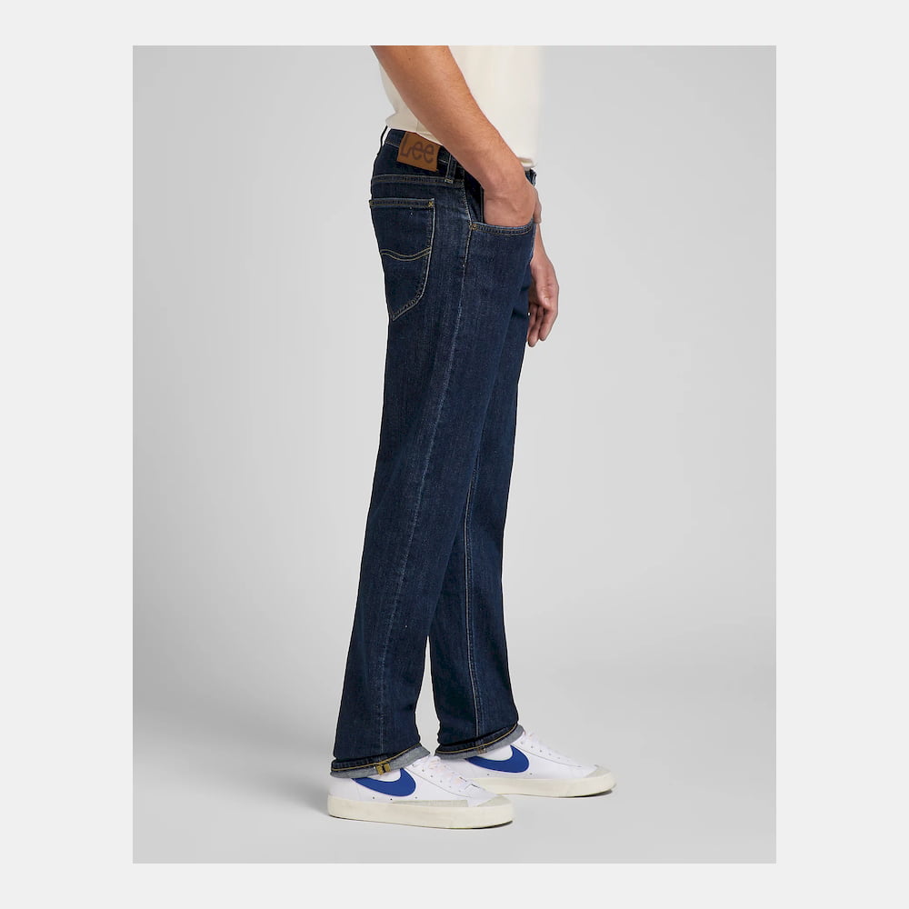 Lee Calcas Trousers El707pxxd Mid Dark W Mid Dark Wash Shot4