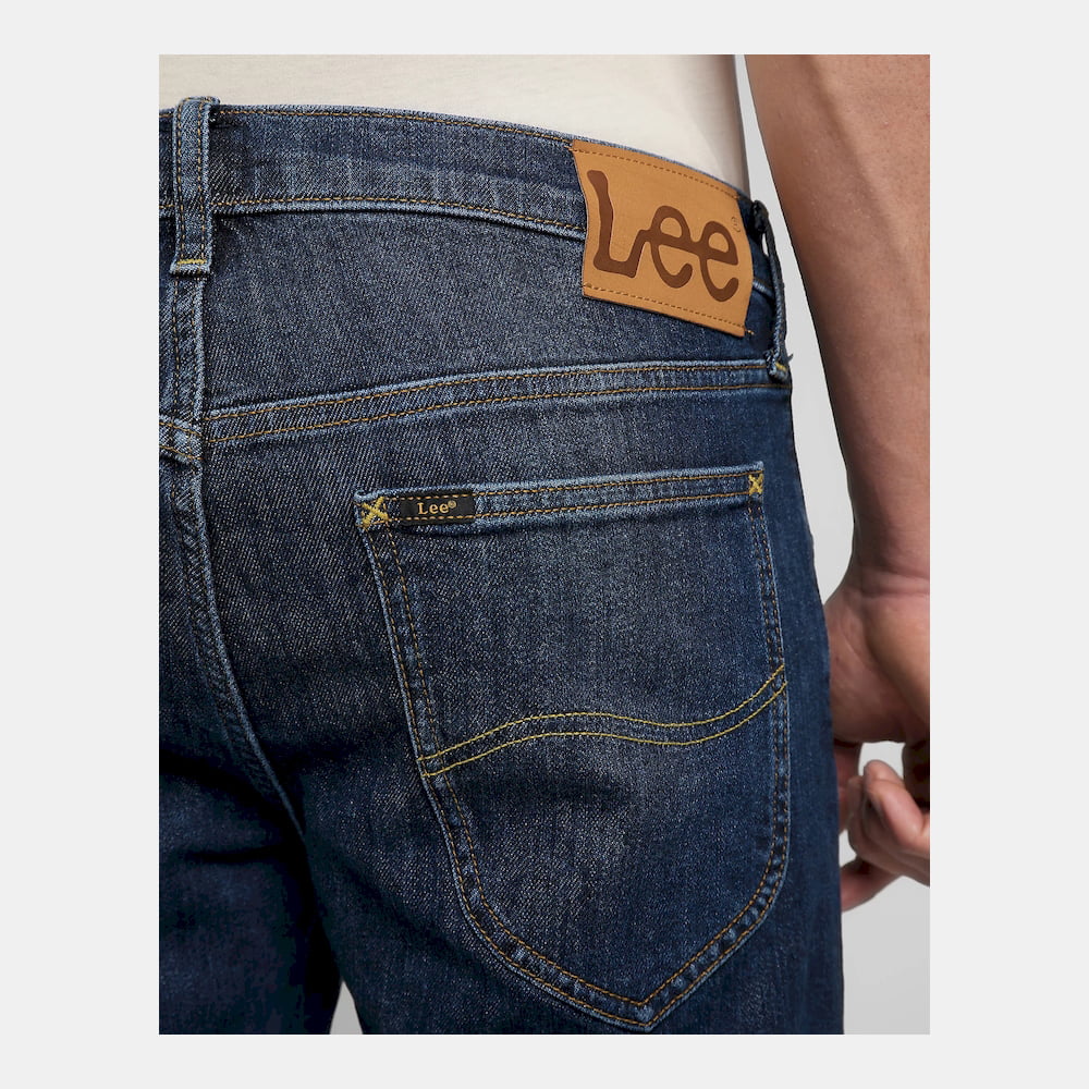 Lee Calcas Trousers El707pxxd Mid Dark W Mid Dark Wash Shot5