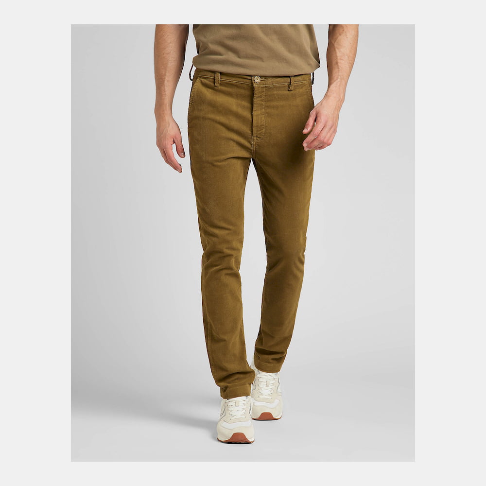 Lee Calcas Trousers El71laxdh Dk.camel Camel Escuro Shot1