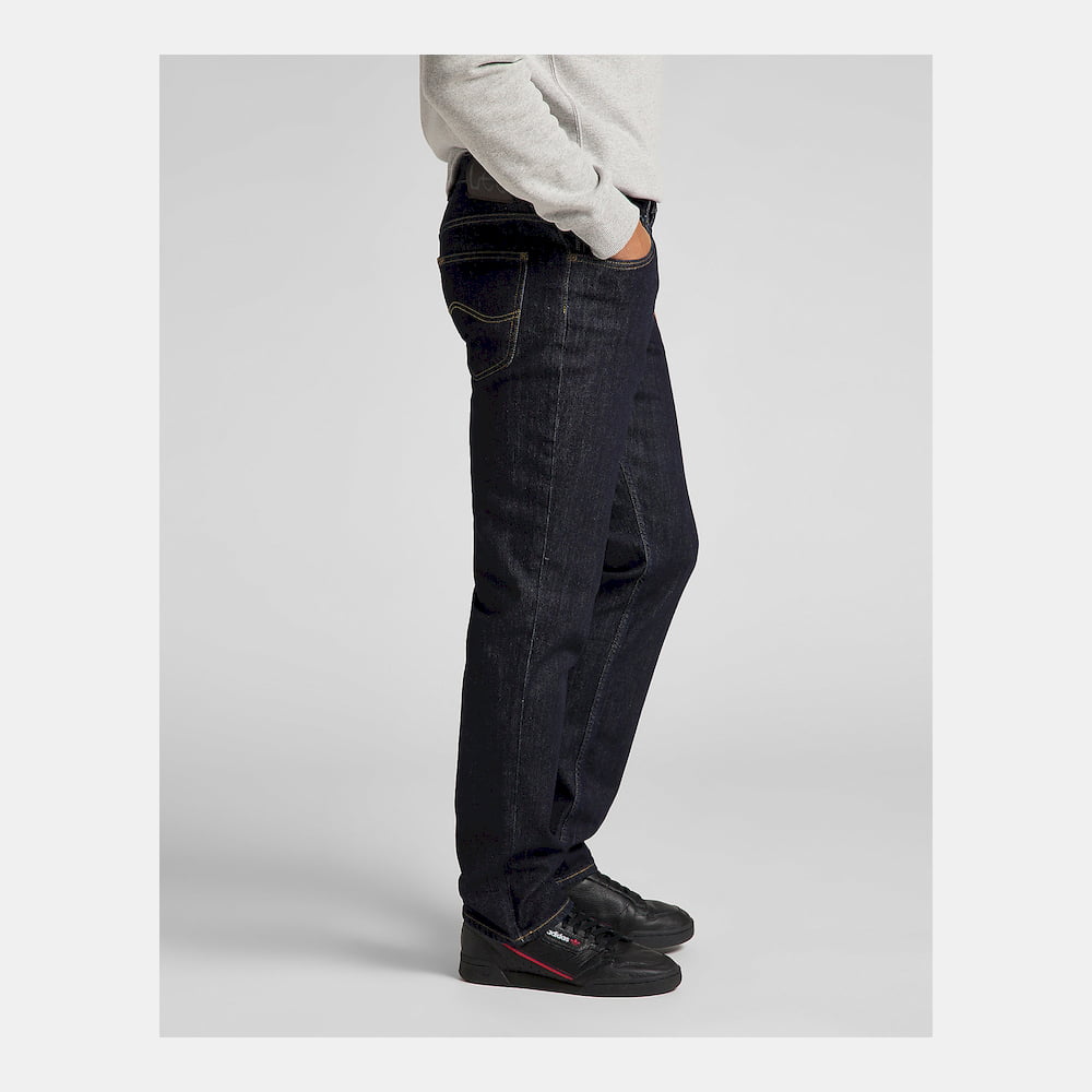 Lee Calcas Trousers Ell452px36 Dark Wash Dark Wash Shot4