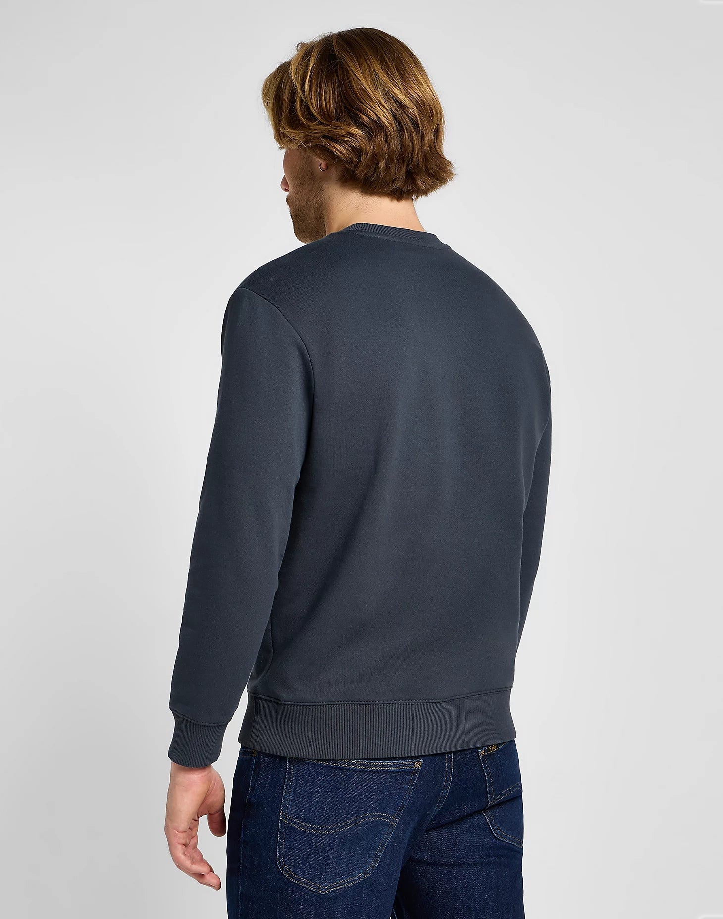 Lee Camisola Sweat E Wobbly Dk.grey Cinza Escuro_shot2