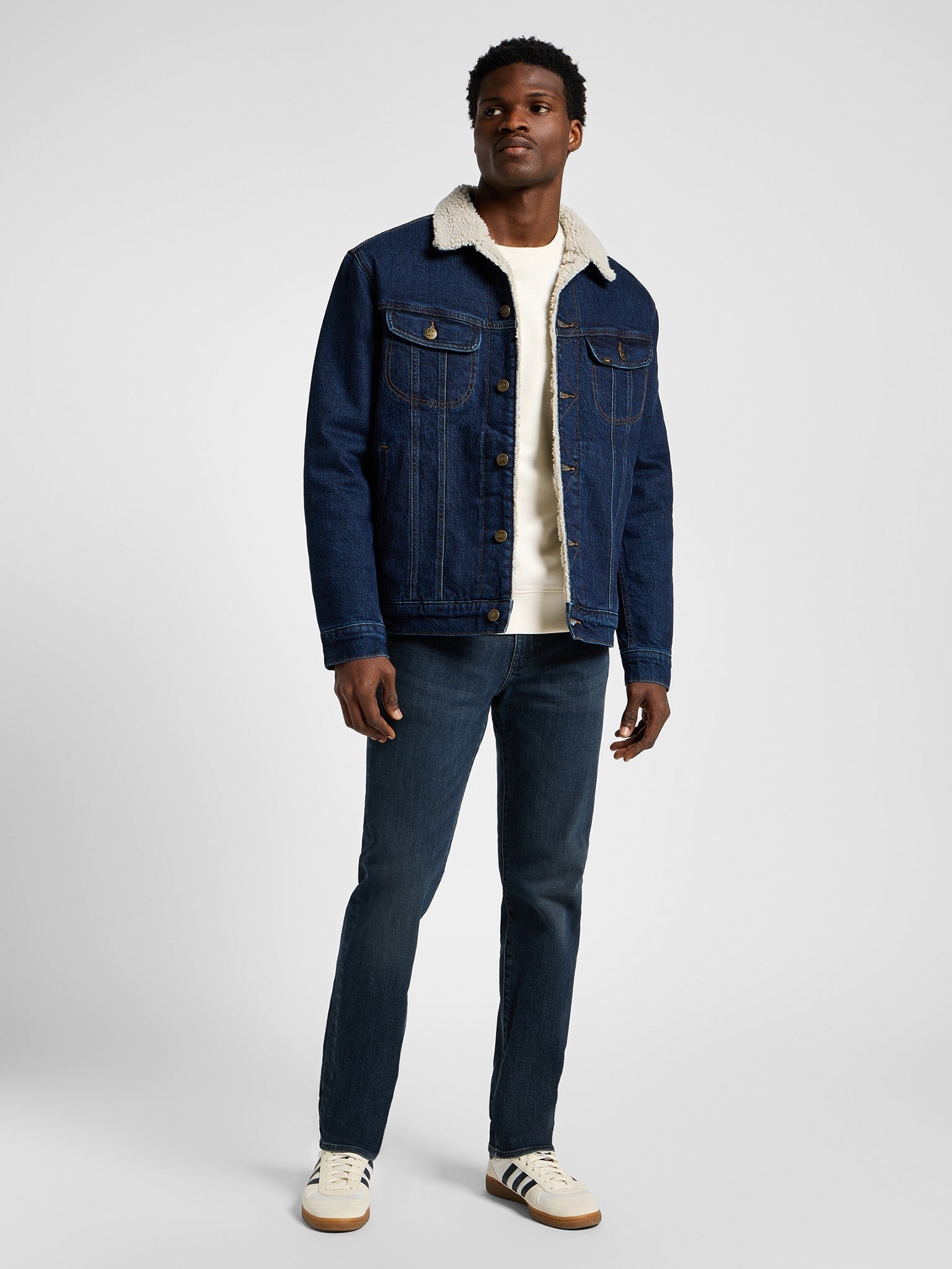 Lee Camisola Sweat E Wobbly Ecru Ecru_shot2