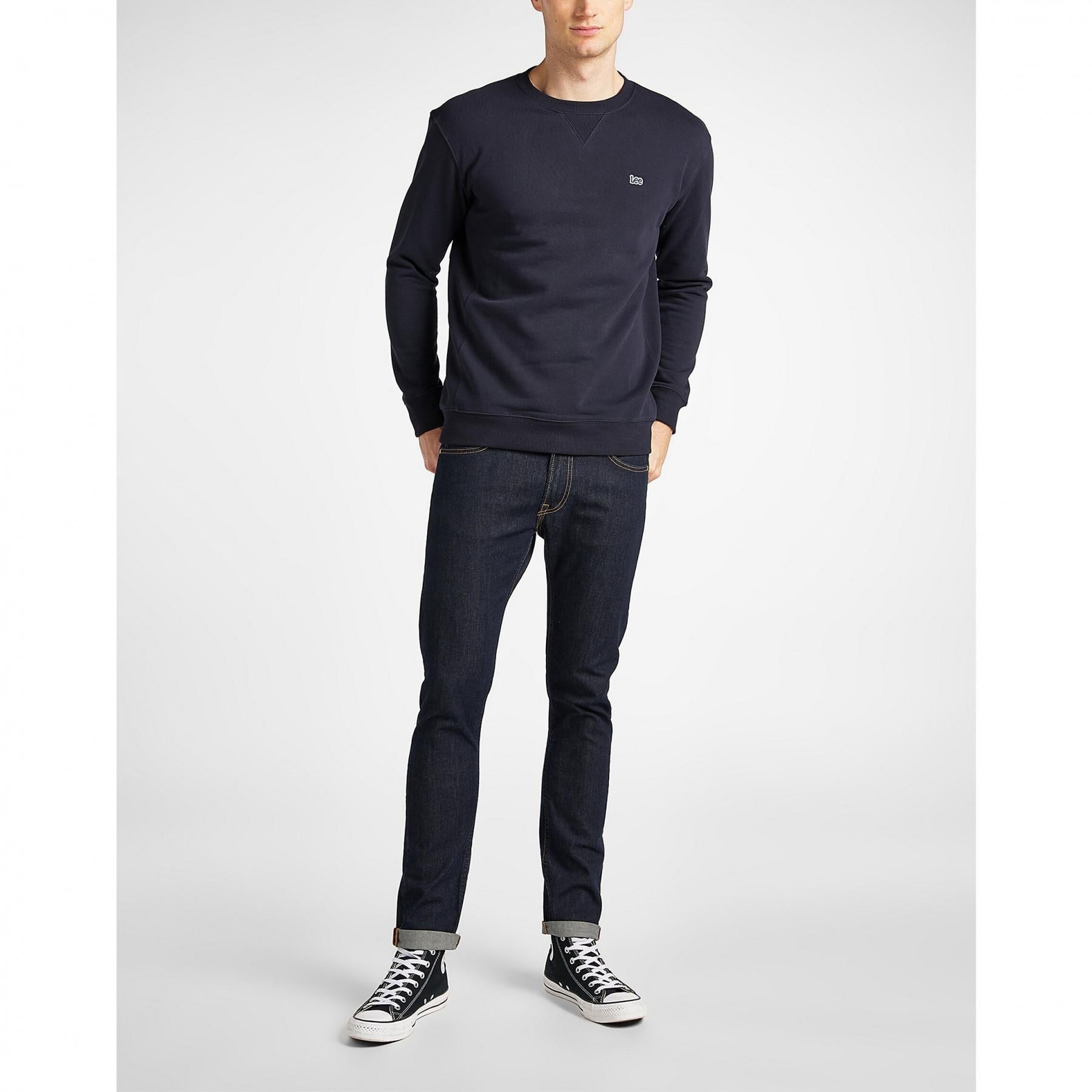 Lee Camisola Sweat El81itjma Navy Navy_shot3
