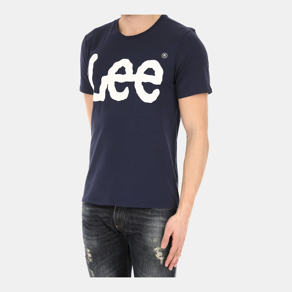 Lee T Shirt El62aa Dk.blue Azul Escuro Shot6