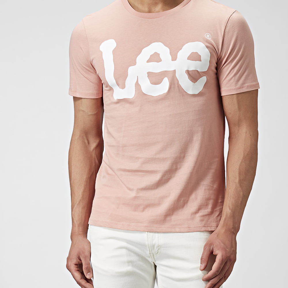 Lee T Shirt El62aa Pink Rosa Shot1
