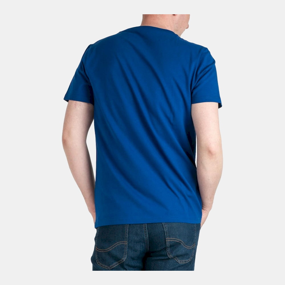 Lee T Shirt El62zbcdi Royal Blue Azul Royal Shot4