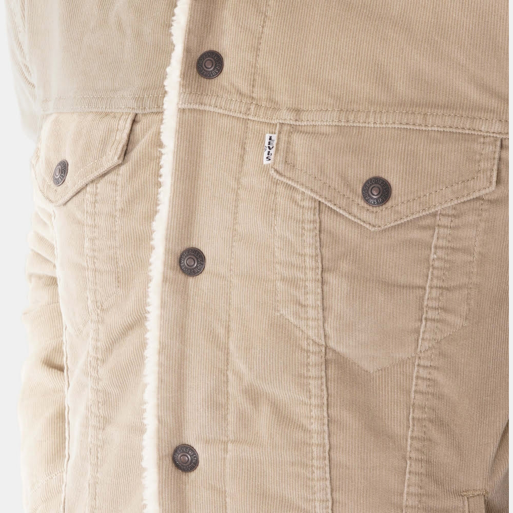 Levis Blusões Jackets 163650066 Beige Beige Shot6