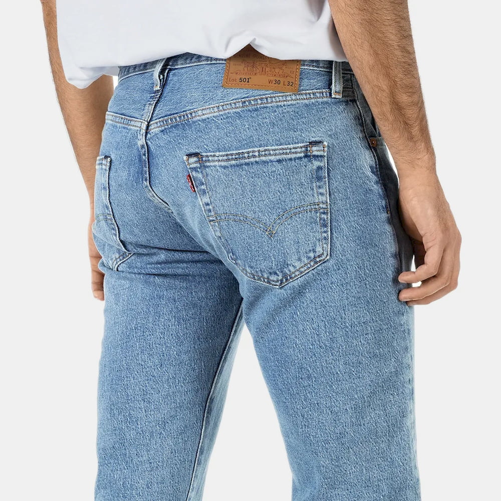 Levis Calças Trousers 00501 3108 Lt.denim Light Denim Shot1