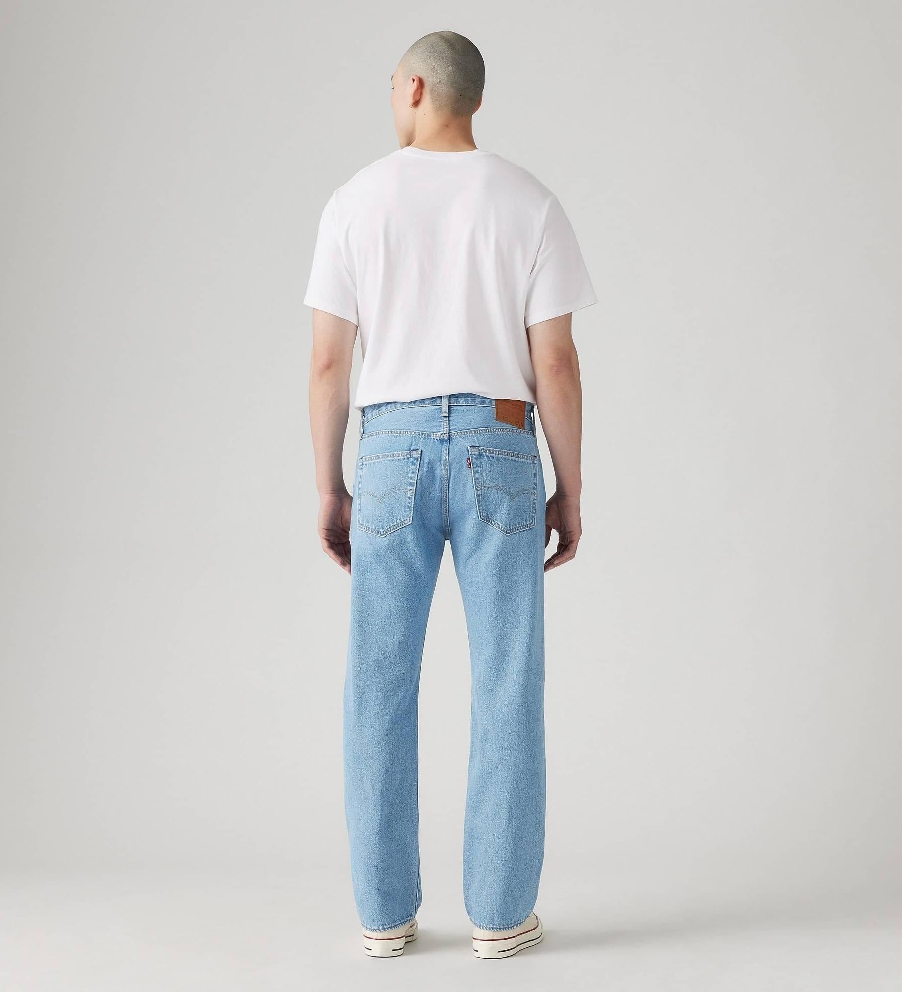 Levis Calcas Trousers 00501 3708 Light Wash Light Wash_shot2