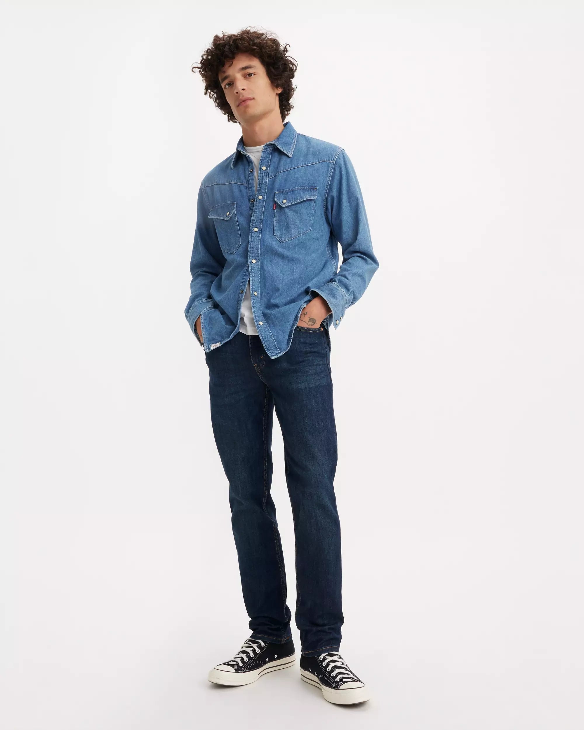 Levis Calcas Trousers 04511 4655 Dark Wash Dark Wash_shot4