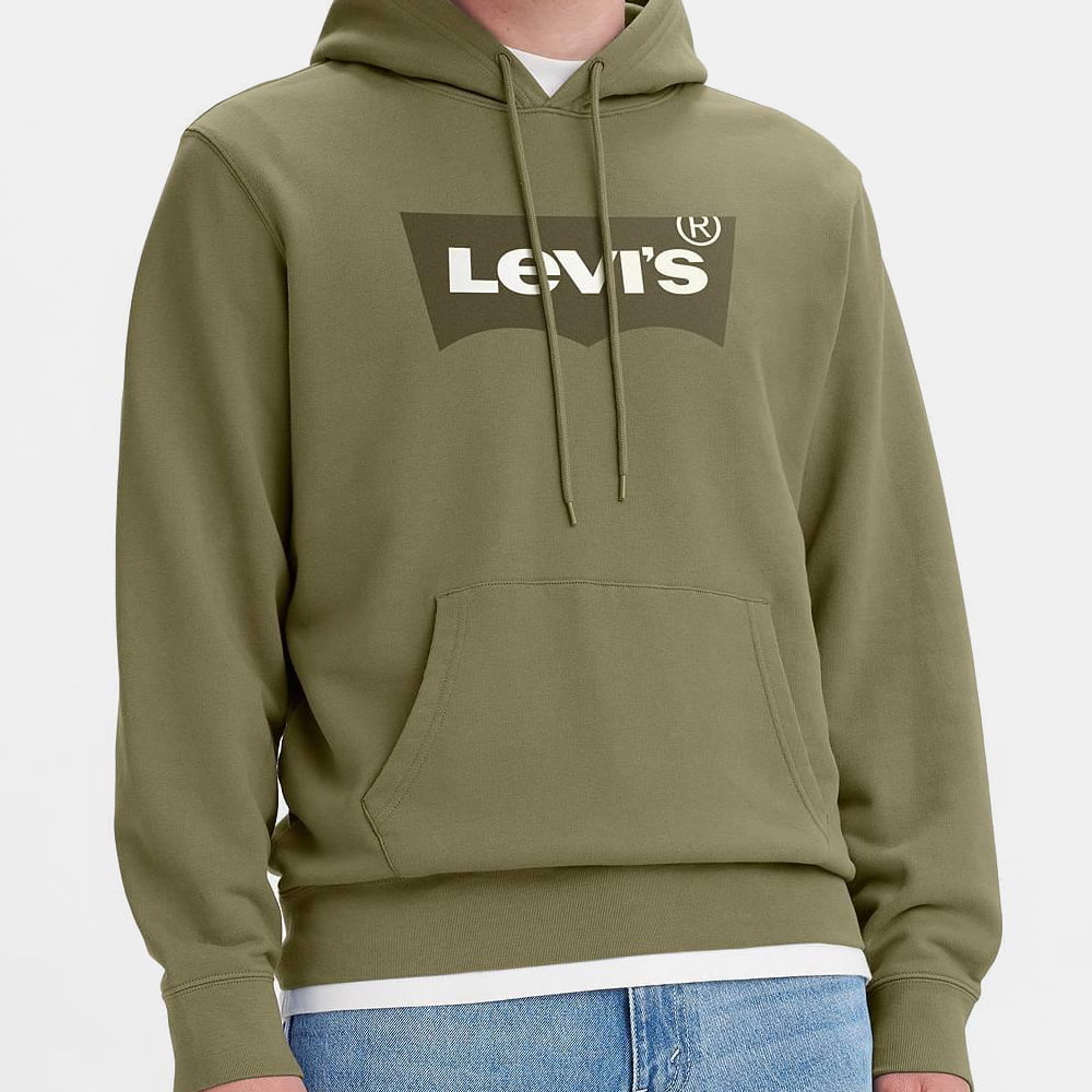 Levis Camisola Hoodie 38424 0019 Olive Olive Shot1