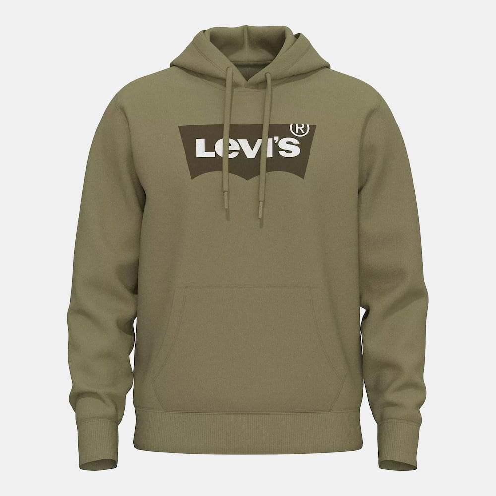 Levis Camisola Hoodie 38424 0019 Olive Olive Shot6