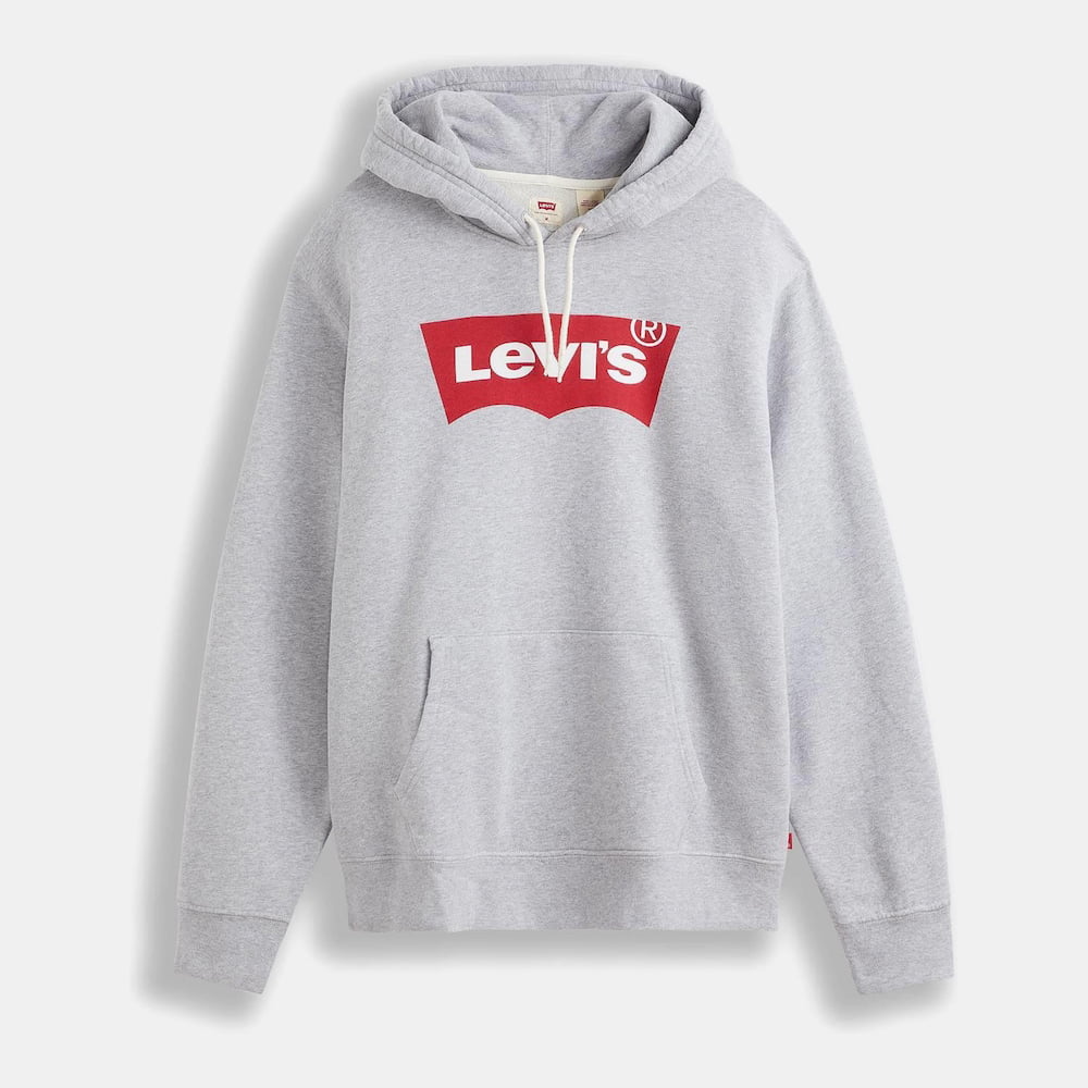 Levis Camisola Hoodie 38424 00xx Grey Cinza Shot2