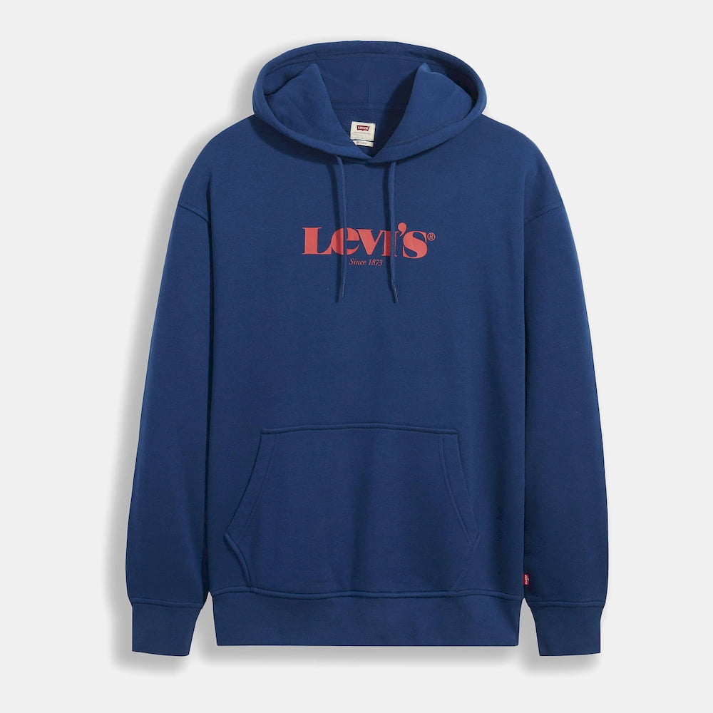 Levis Camisola Hoodie 38821 0025 Blue Azul Shot4