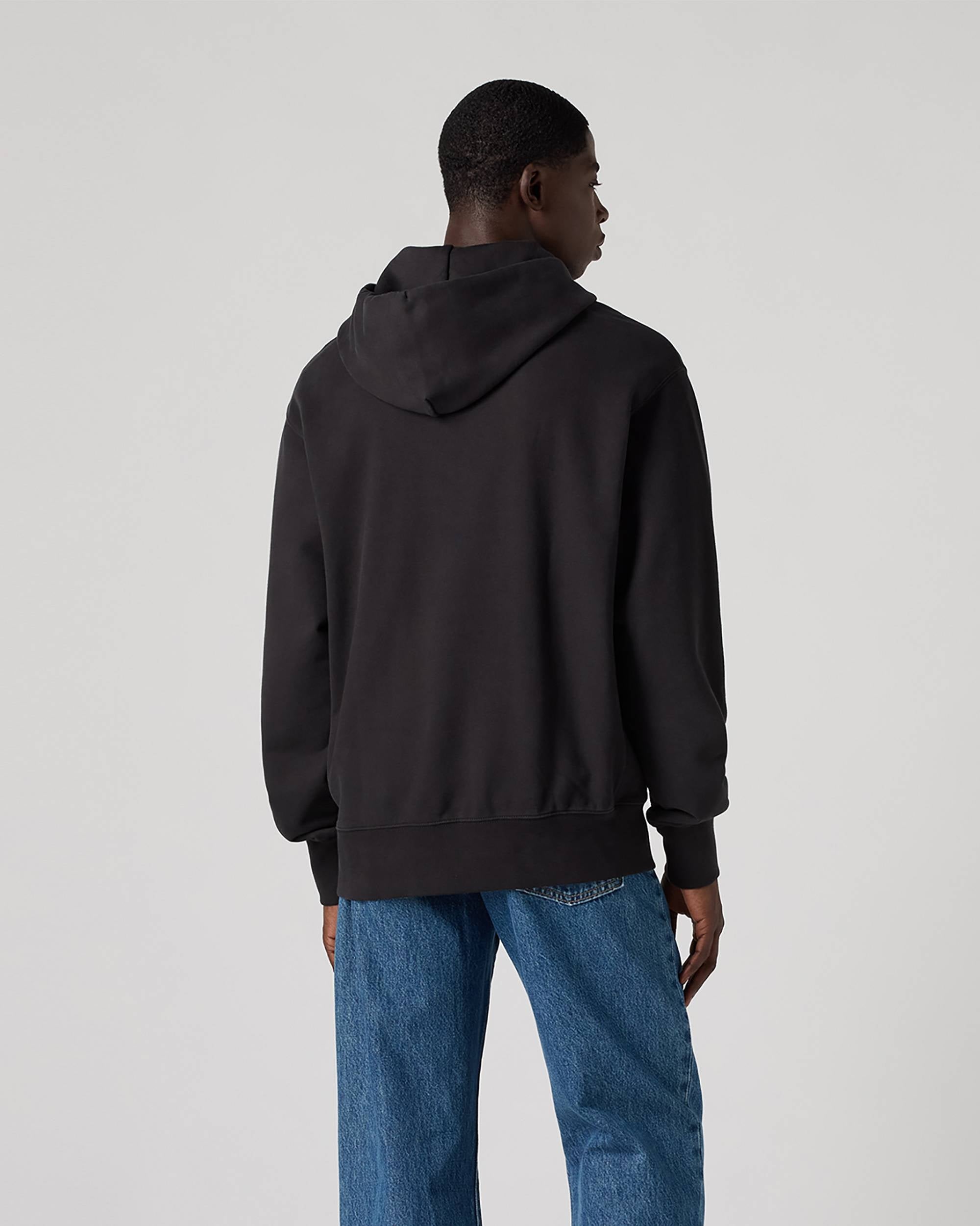 Levis Camisola Hoodie A7386 0019 Black Preto_shot1
