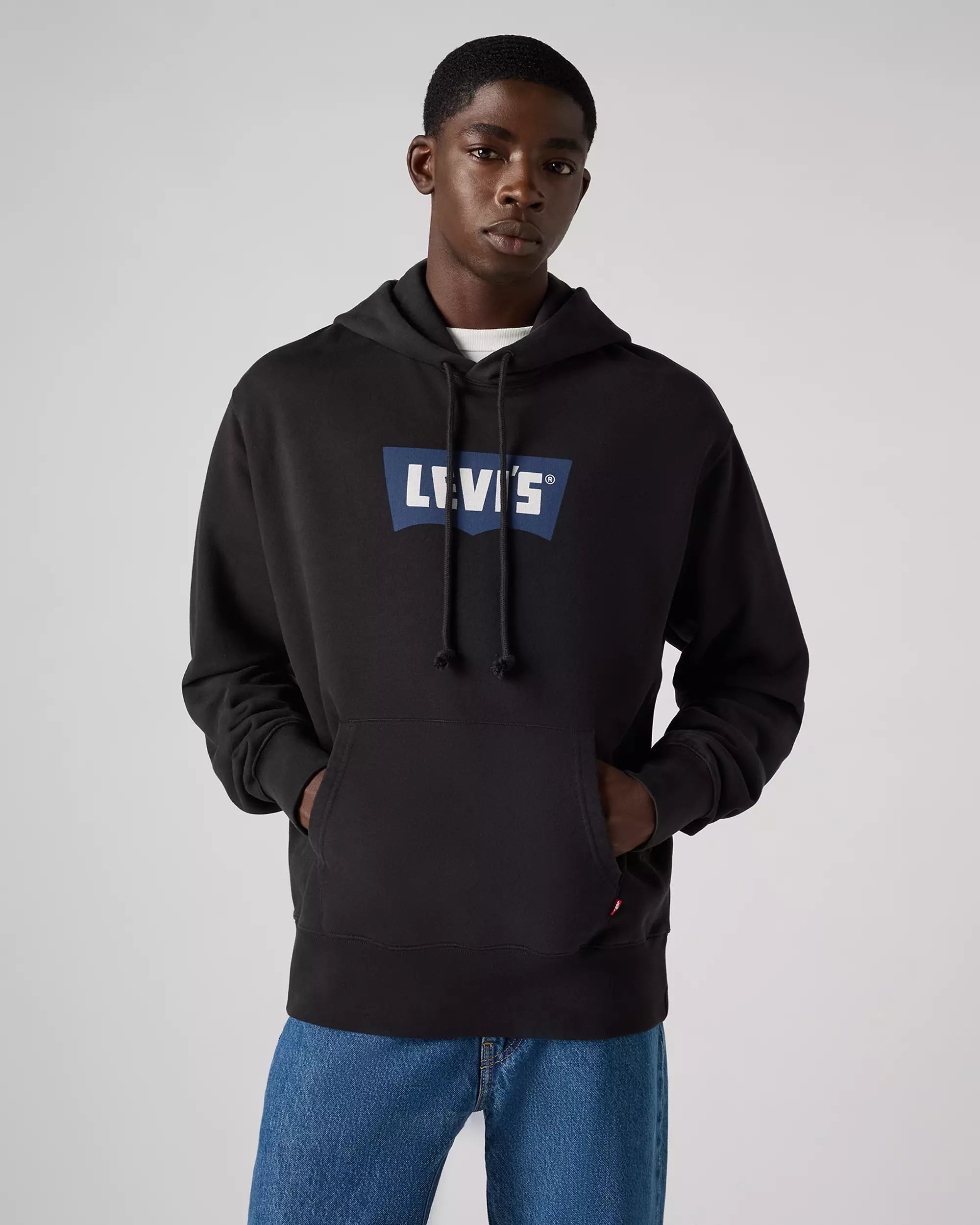 Levis Camisola Hoodie A7386 0019 Black Preto_shot3