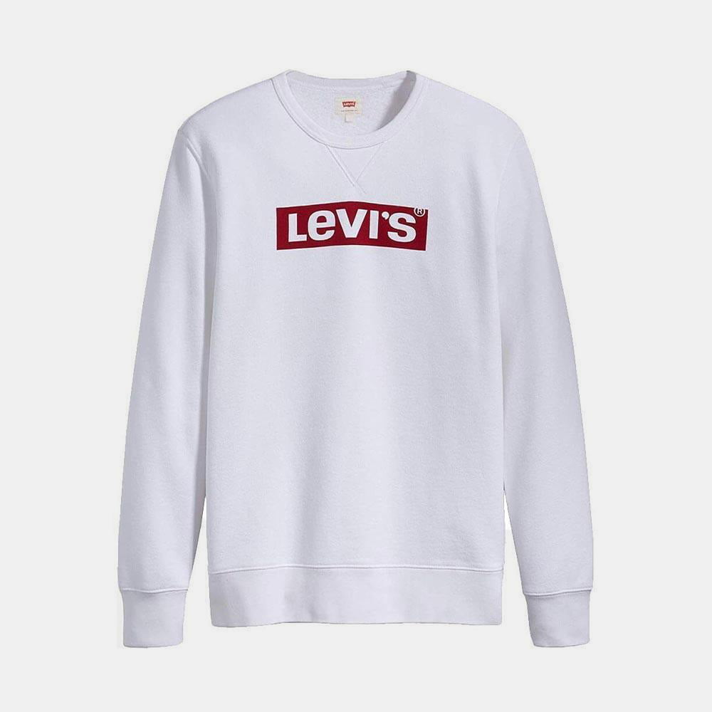 Levis Camisola Sweat 17895 0054 White Branco Shot1