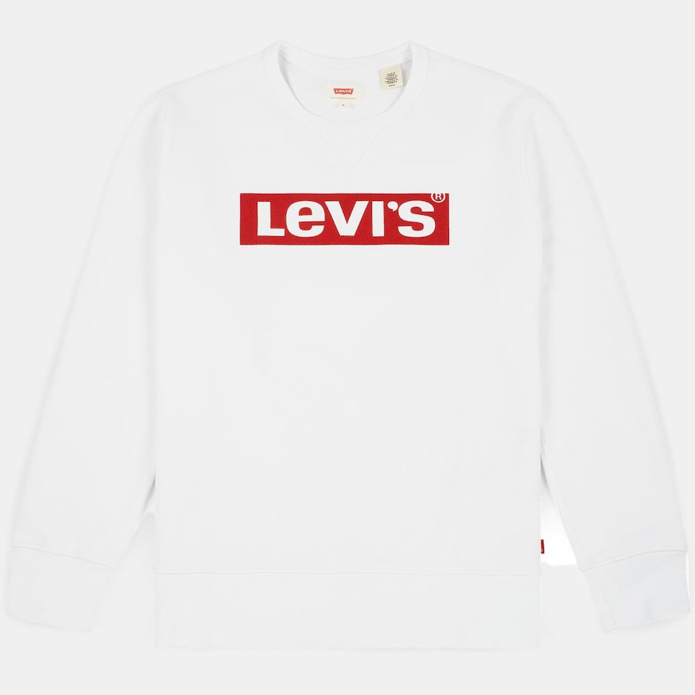 Levis Camisola Sweat 17895 0054 White Branco Shot4
