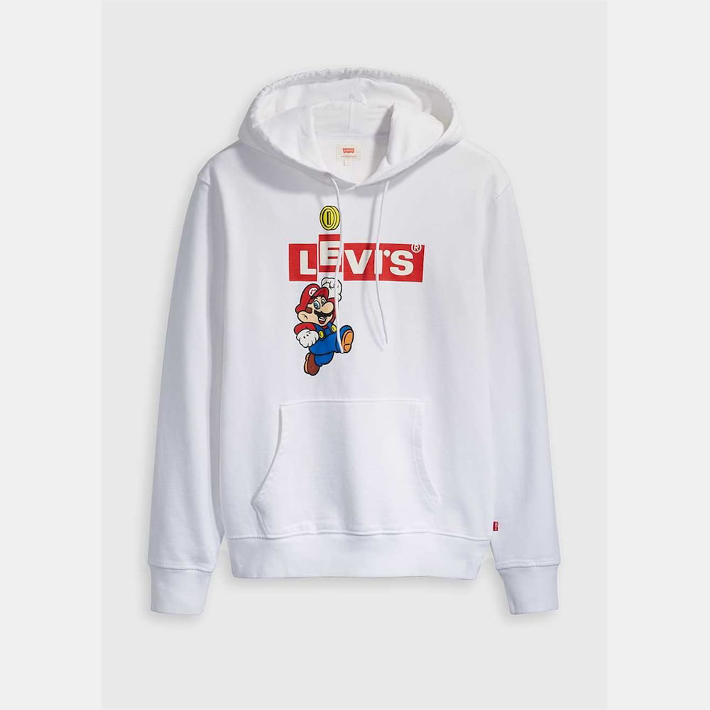 Levis Camisola Sweat 19491 0113 White Branco Shot2