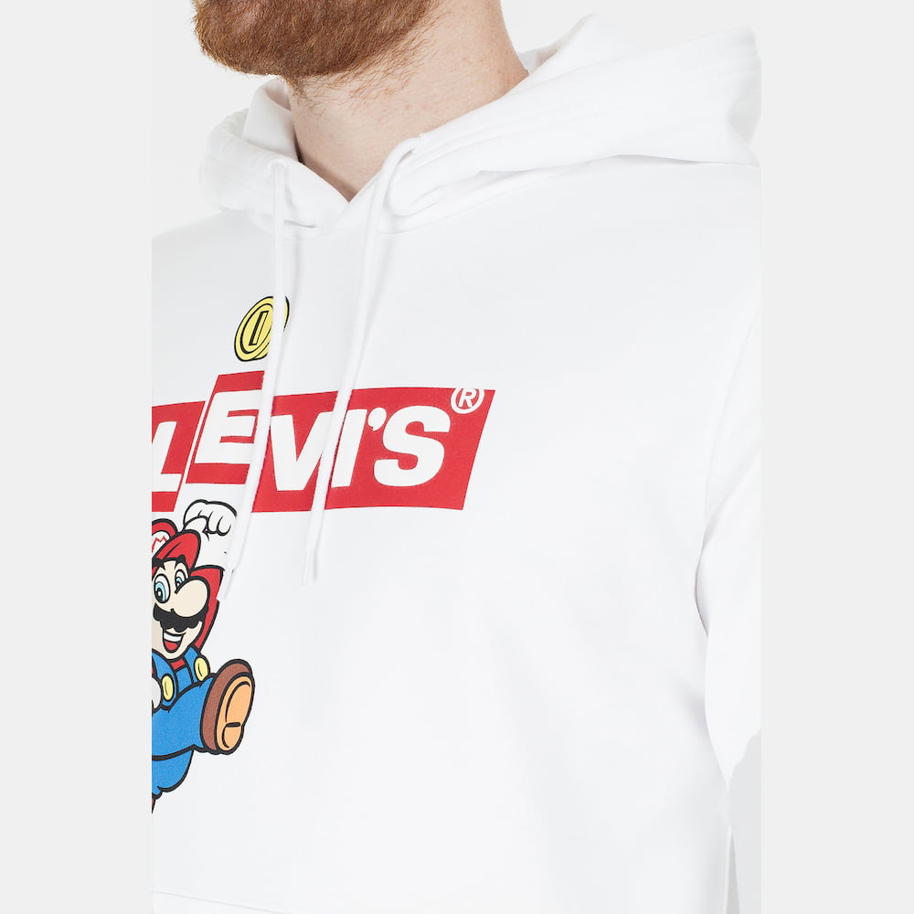 Levis Camisola Sweat 19491 0113 White Branco Shot6