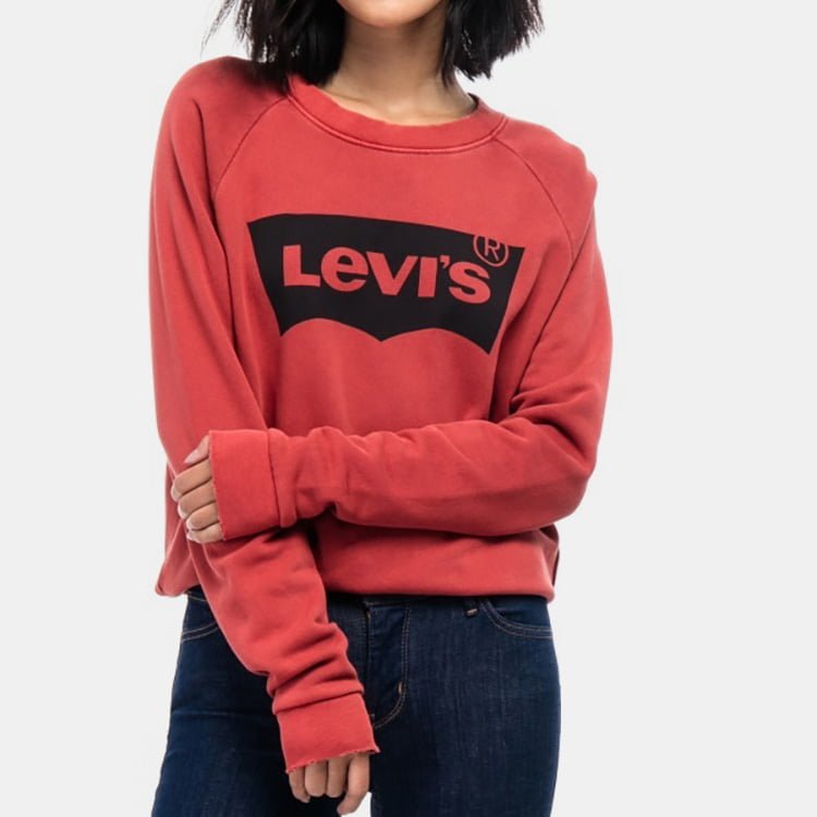 Levis Camisola Sweat 29717 001x Red Vermelho Shot1