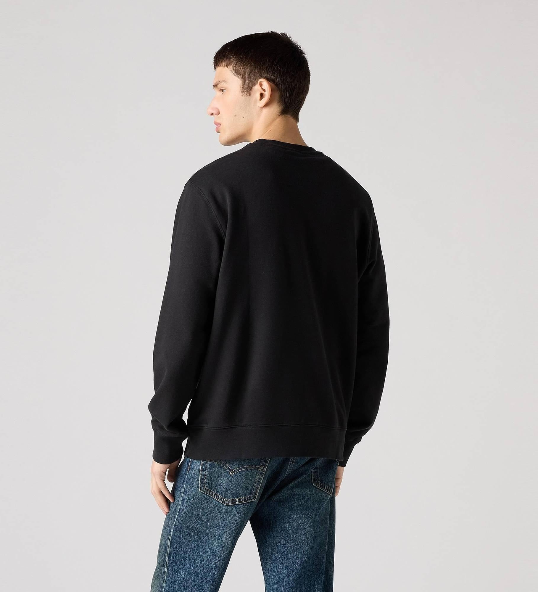 Levis Camisola Sweat 35909 0003 Black Preto_shot2