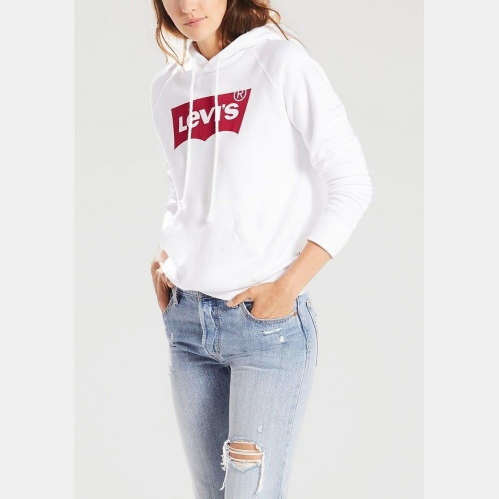 Levis Camisola Sweat 35946 Xxxx Offwhite Branco Shot1